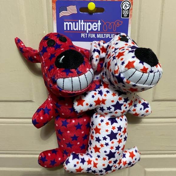 - Brand New Set Of 2 loofa Dog Toy With Squeaker. - Picture 5 of 7